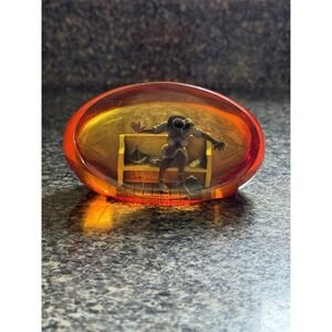 RARE Annie Lee Artist 2004 "Holy Ghost" In Resin PaperWeight Black Americana